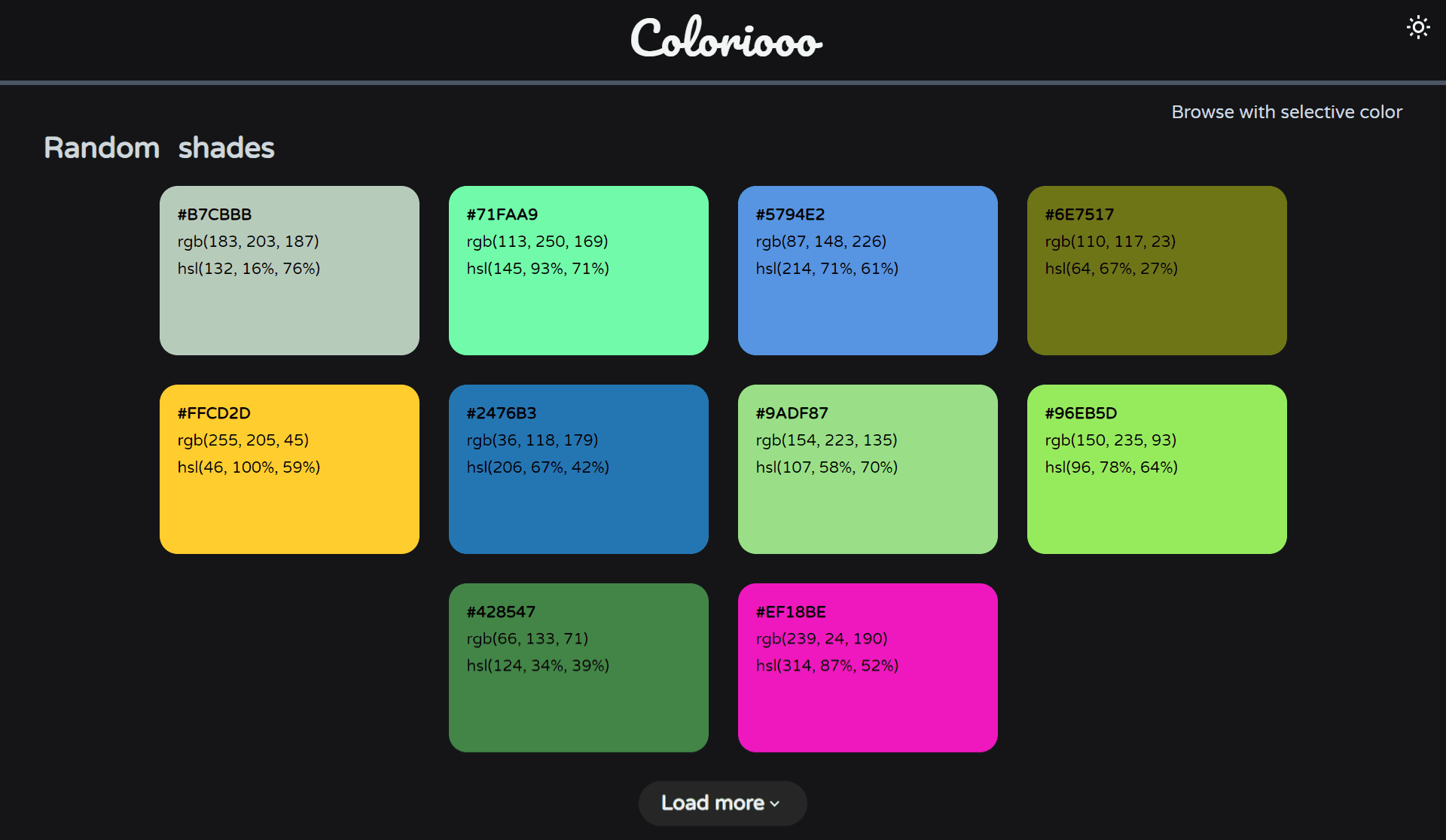 Project screenshot 2